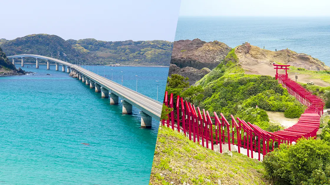 "Fuku's Journey: Yamaguchi Explorer" ~ Discovering Two Breathtaking Vistas of Yamaguchi ~
